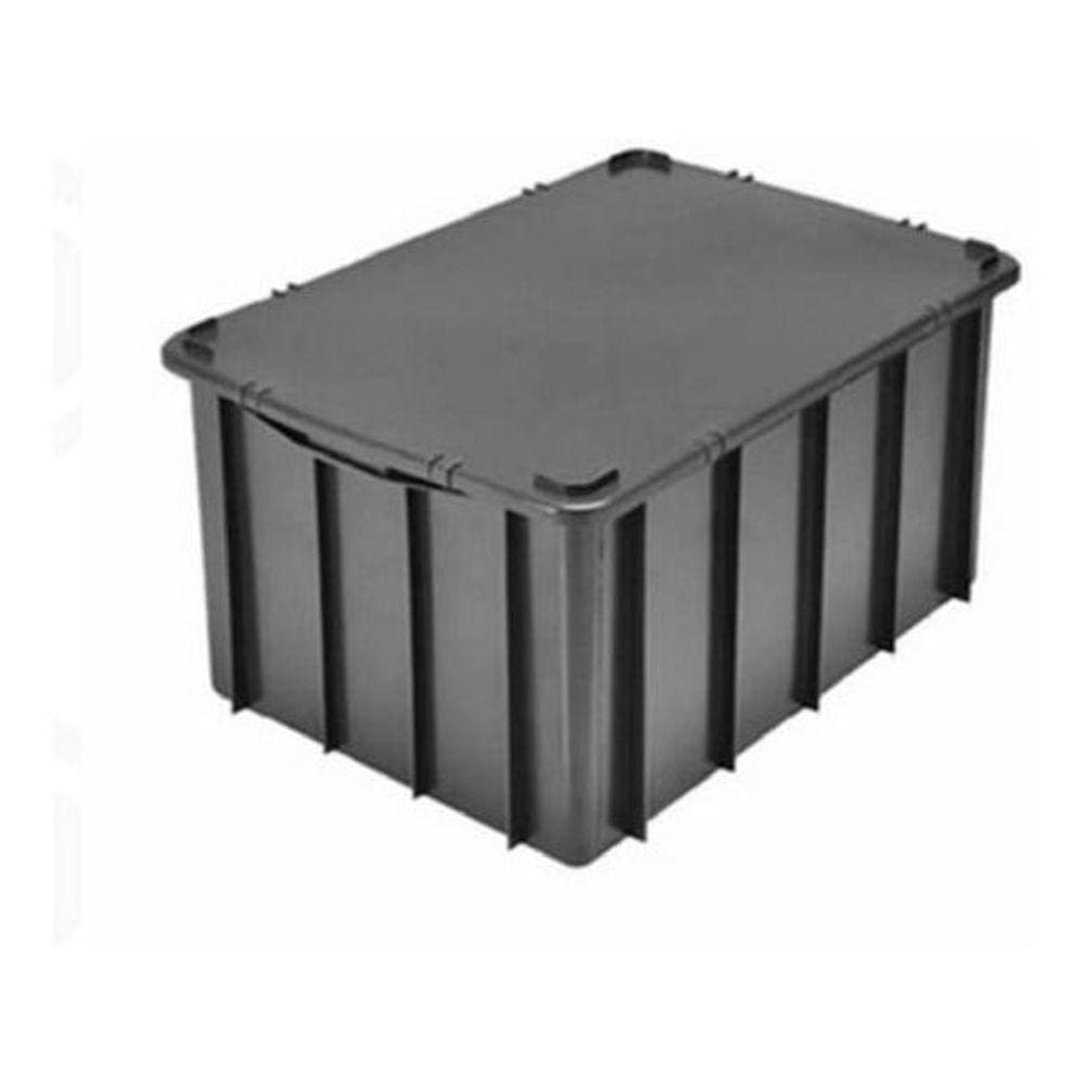 Caixa Plastica Organizadora Com Tampa Resistente 180L