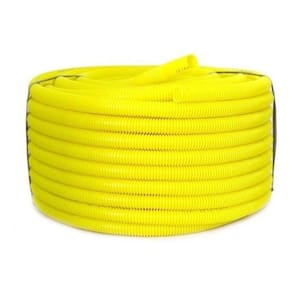 Conduíte Corrugado 3/4 - Rolo Com 50Mts Amarelo