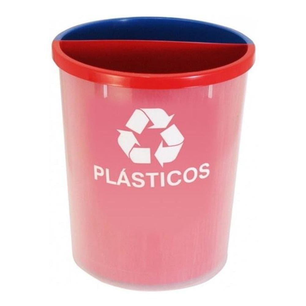 Lixeira Mix 25 Litros Coleta Seletiva Com 2 Divisões Mix2