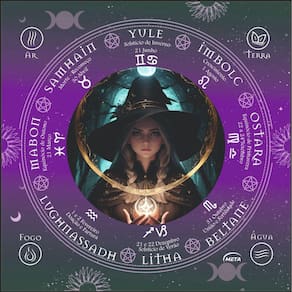 A Legítima Toalha Jogo Cartas Bruxa Wicca 70x70 cm Verde