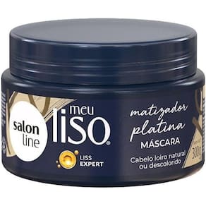 SalonLine Máscara Meu Liso Liso Platina - 300g