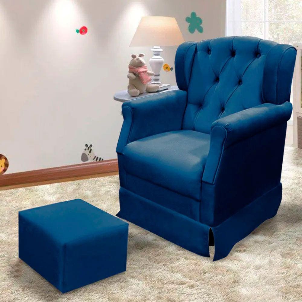Poltrona Cadeira de Amamentação Balanço Ternura Speciale Home