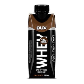 Bebida Láctea UHT Whey Protein Shake Dux Sabor Chocolate com 15g de Proteína 250ml