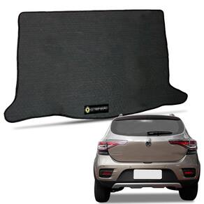 Tapete Porta Malas para Sandero Stepway 2014 a 2020 Borracha Automotivo com Bordado