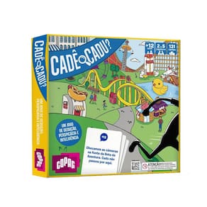 Cadê o Cadu Jogo de Tabuleiro Copag 32846