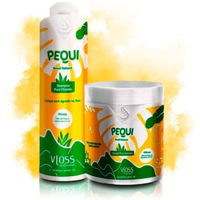 Kit Pequi Shampoo E Máscara, Cuidado E Brilho Para Seus Fios