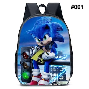 Mochila Generic Student Style Anime Sonic Polyester Spandex
