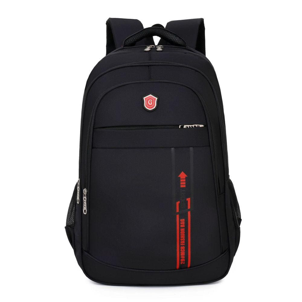 Mochila Generic Travel de 18 polegadas vermelha resistente à água