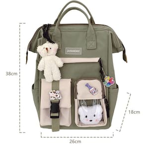 Mochila Generic Cute Girl de nylon impermeável 0,45 kg