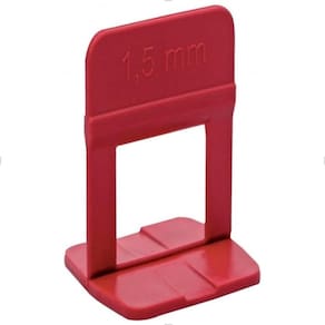 Espaçador Nivelador Porcelanato 1,5mm 1000 Peças Slim Cortag
