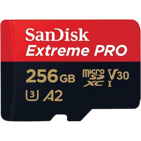Cartão microSD SanDisk Extreme PRO 256GB com adaptador