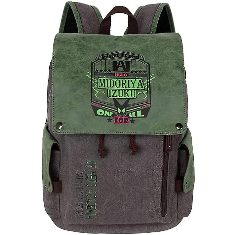 HOOHOOG My Hero Academia School Bag Mochila Laptop Bag (Um