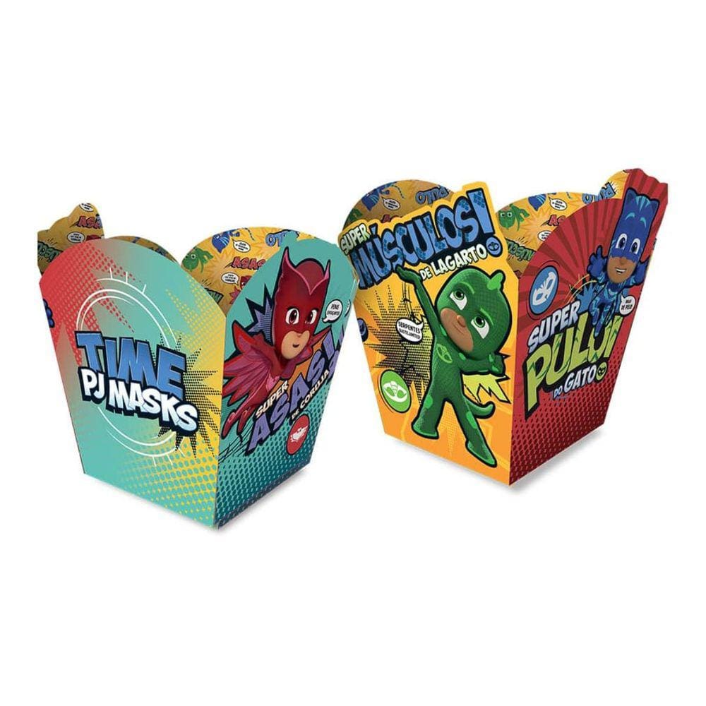 Cachepot PJ Masks Com 04 Unidades