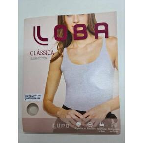 Blusa Regata Cotton Clássica Loba Lupo 45137.