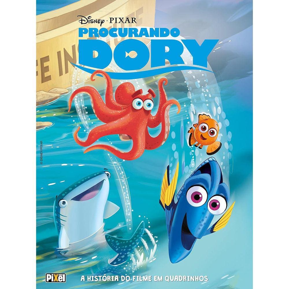 LIVRO Procurando Dory. A História do Filme em Quadrinhos, Alessandro Ferrari