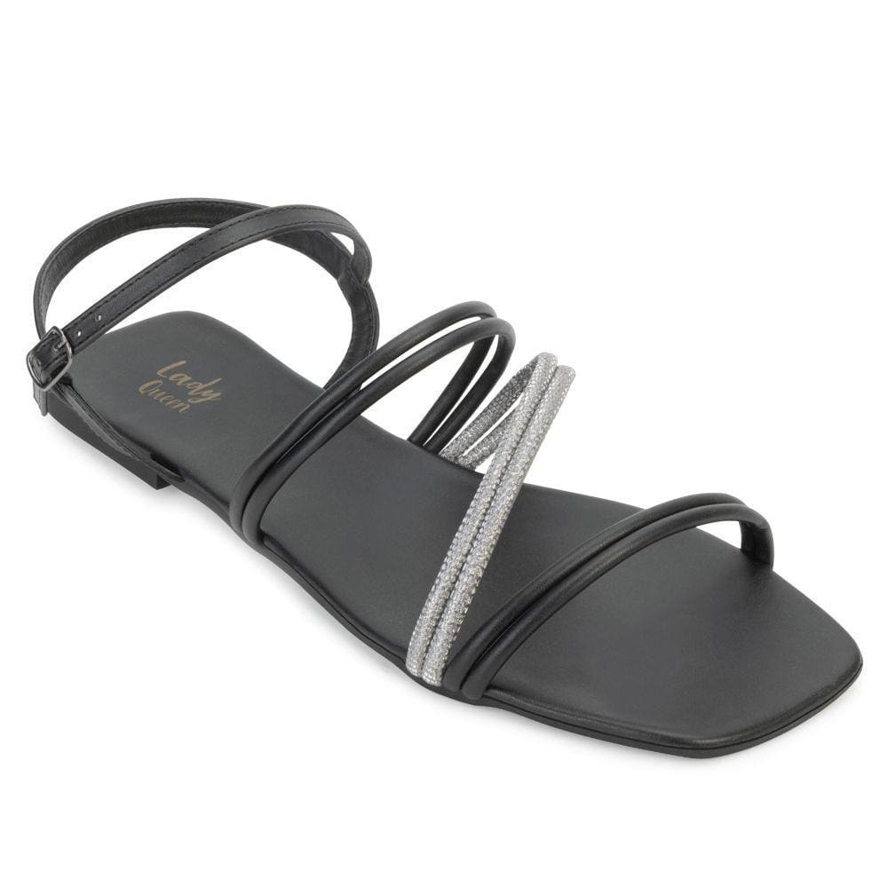 Sandália Rasteira Lady Queen AN23-19313