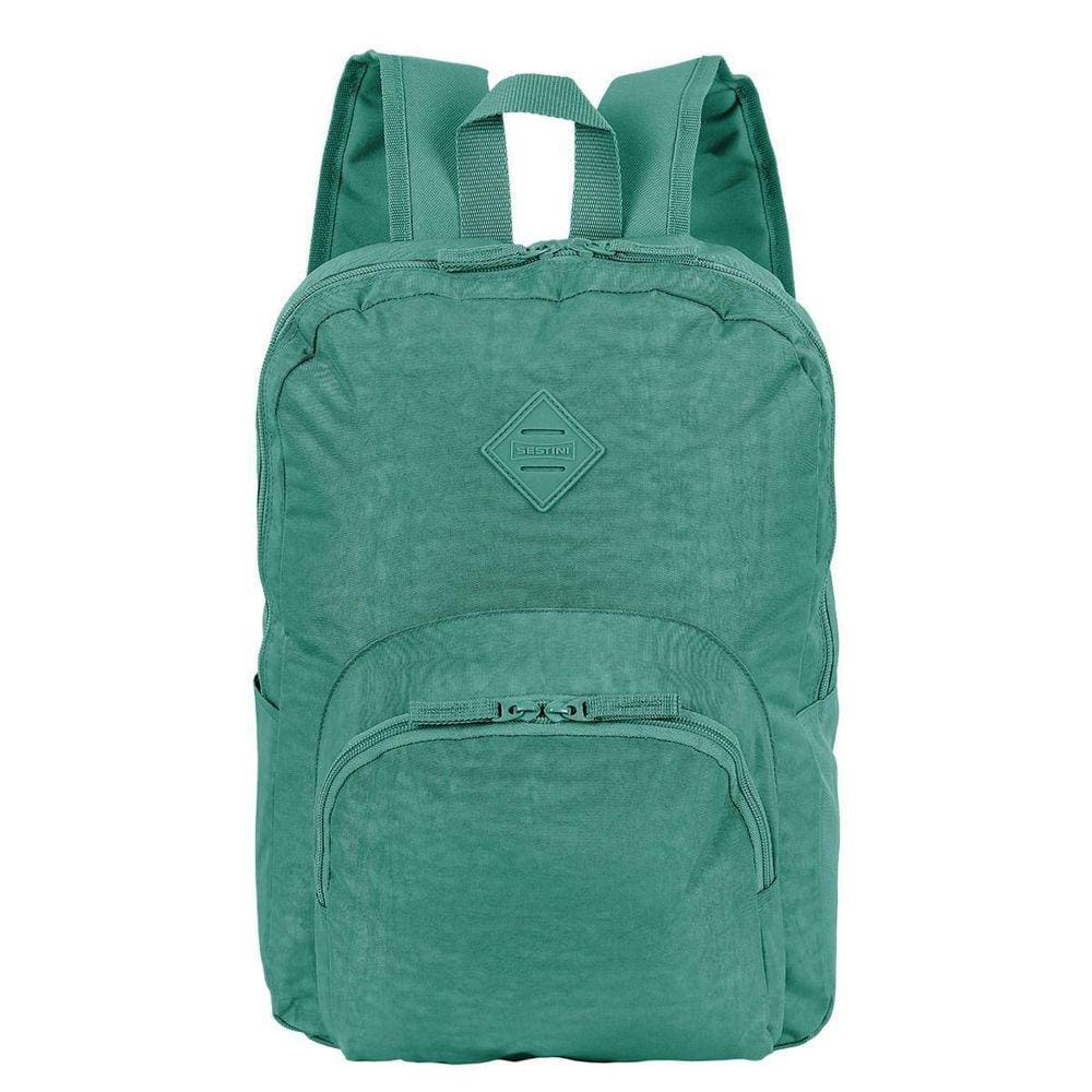 Mochila Sestini Happy Crinkle Verde Jade Grande