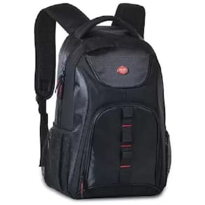 Mochila Notebook Escolar Espaçosa de Costas Clio Preto