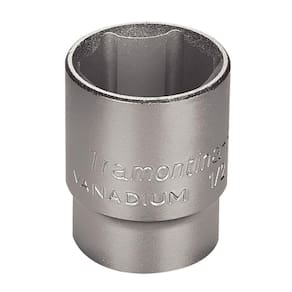 Soquete Sextavado Em Aço Cromo Vanádio 23 Mm - Encaixe 1/2" Tramontina Pro Tramontina