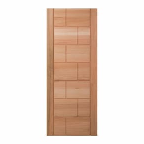 Folha de Porta Maciça 210x92cm Eucalipto Pm94 Talismã Cruzeiro Portas Nude