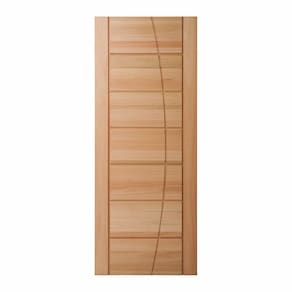 Folha de Porta Maciça 210x72cm Eucalipto Pm93 Seleta Cruzeiro Portas Nude