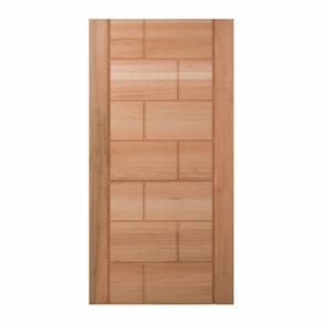 Folha de Porta Maciça 210x102cm Eucalipto Pm94 Talismã Cruzeiro Portas Nude