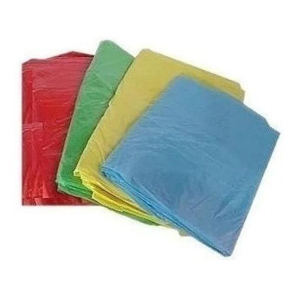 Sacos Para Lixo Coloridos 20 Litros Normal  100 Un  Cj 5 Pc