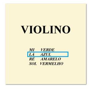 Corda Avulsa M Calixto Violino 4/4 Nylon Roxo
