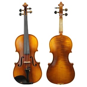 Violino Orquezz 1/4 Infantil Madeira Maciça + Verniz PU + Ébano + M Calixto + Arco Natural + Estojo Gota