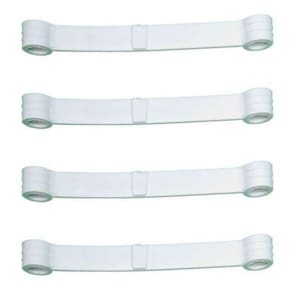 Kit Com 4 Tirante Lavadora Brastemp Consul Branco 326000516