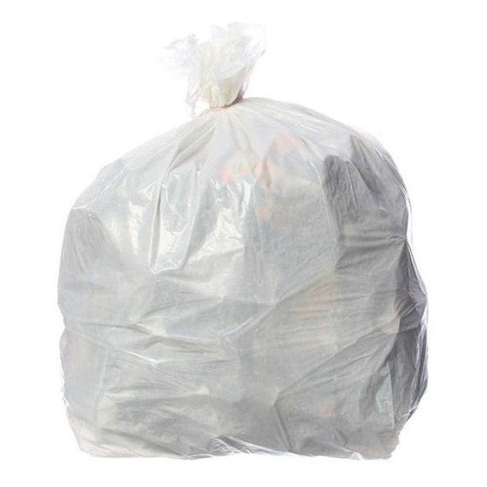 Saco Para Lixo Leitoso Reforçado 30 Lt Com 50 Uni