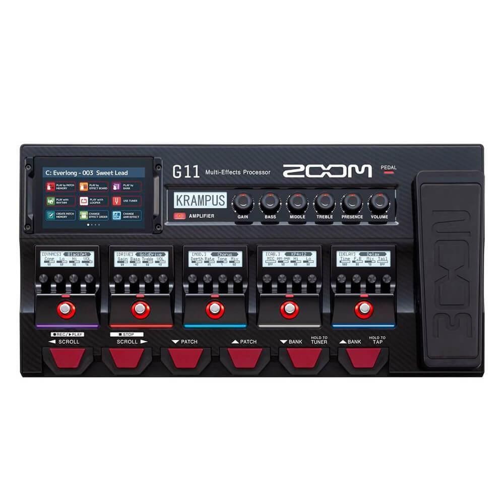 Pedaleira Zoom G11 Multi-Effects Para Guitarra