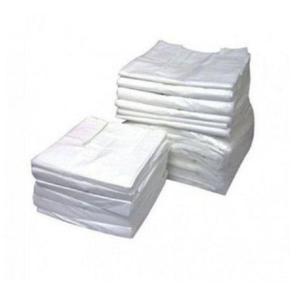 Sacolas Plasticas Branca Reciclada Reforçada 10 Kg 45X60