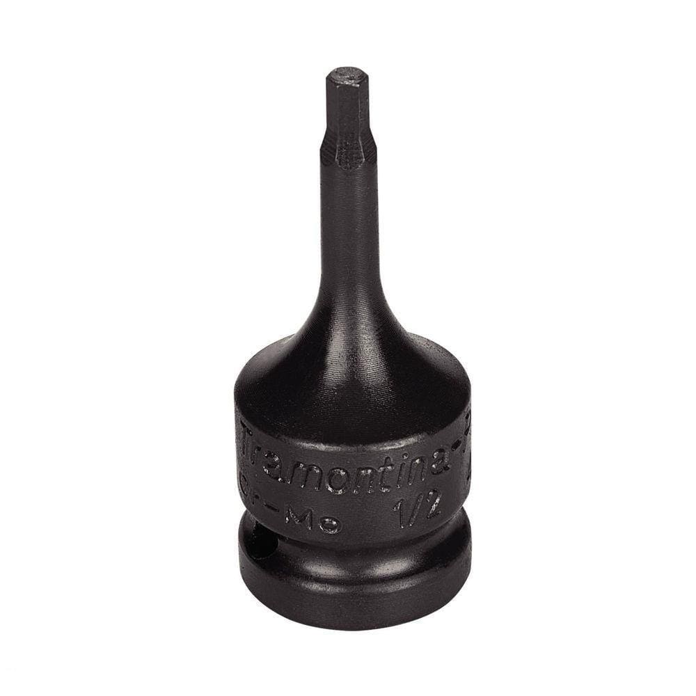 Soquete De Impacto Ponta Hexagopnal Em Aço Cromo Molibdênio 6 Mm - Encaixe 1/2\\`\\` Tramontina