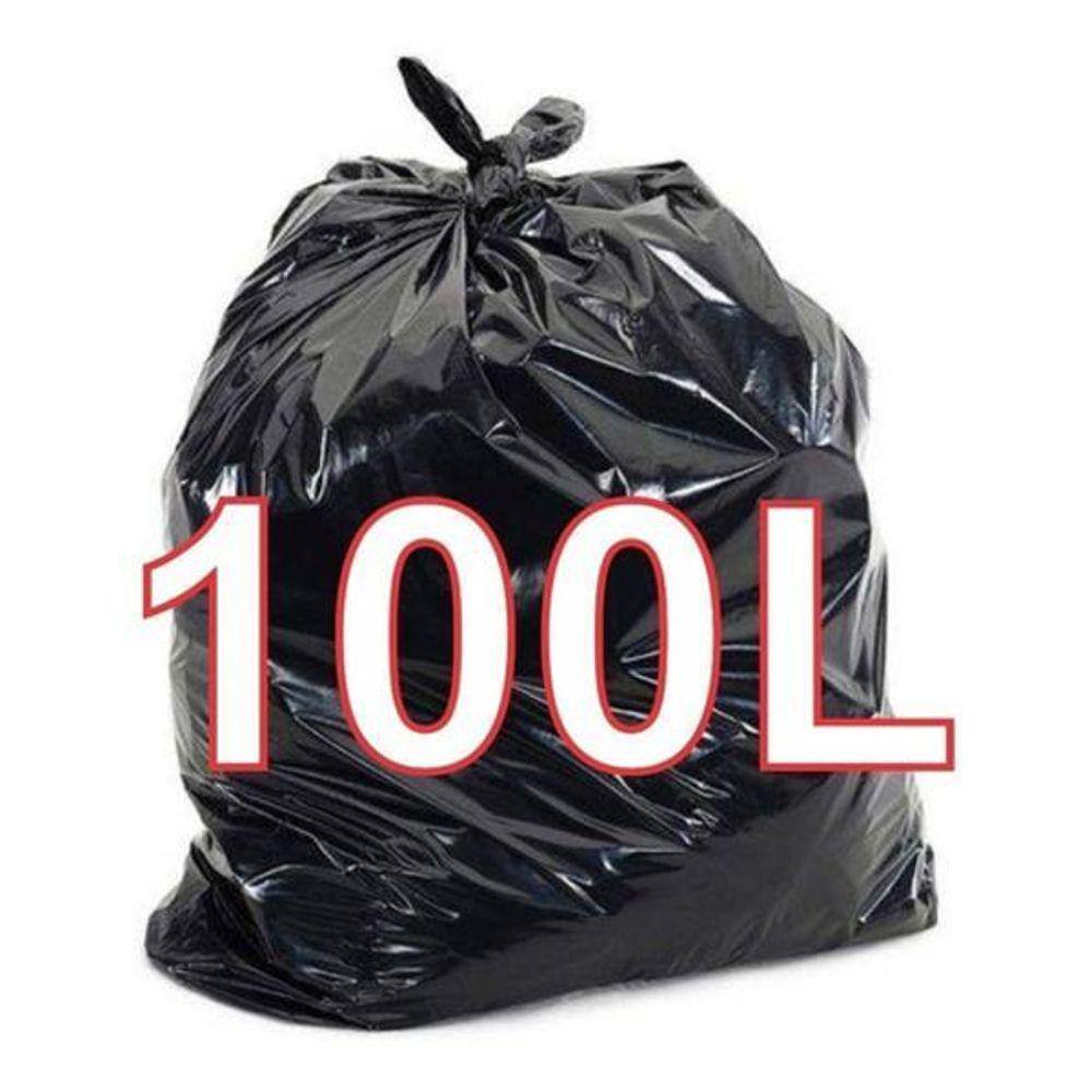 Saco De Lixo 100 Litros Picotado 200 Unidades