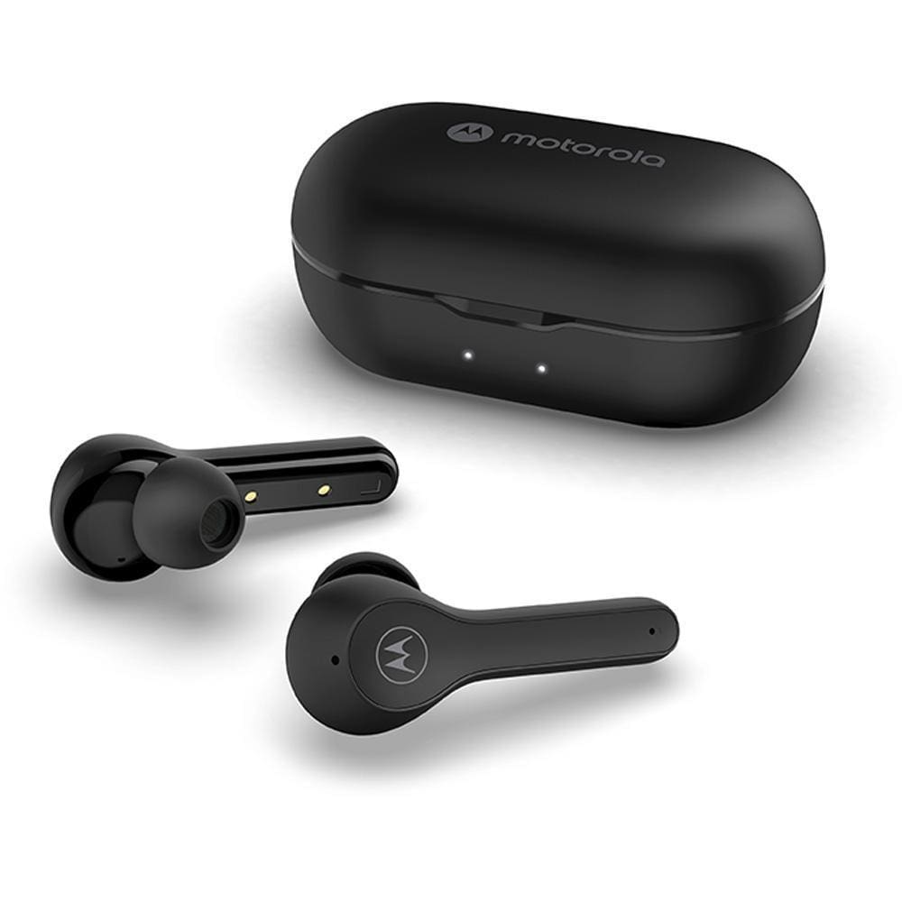 Fone Bluetooth Motorola Moto Buds 85, A Prova D`Agua Preto