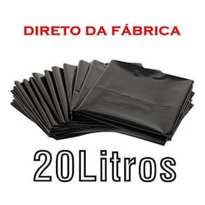 Atacado 500 Unidades Saco De Lixo 20 Litros Resistente