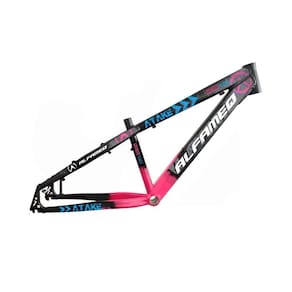 Quadro Freeride Alfameq Atake Aro 26 Alumínio 6061-Pretorosa