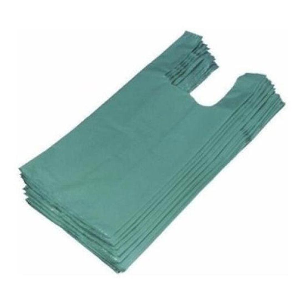 Sacola Reciclada 30X40 Verde Com 5Kg Lojas