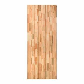Folha de Porta Maciça 210x72cm Eucalipto com Emenda Pm26 Mexicana Cruzeiro Portas Nude