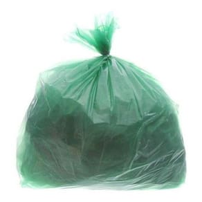 Saco Para Lixo Verde Reforçado 100 Lt Com 50 Uni