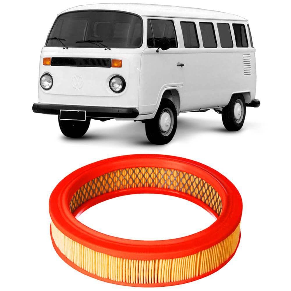 Filtro Ar Volkswagen Kombi 1.6 82 A 84 Metal Leve