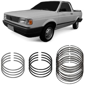Jogo Anel Segmento 0.50 Saveiro 1.6 8v 89 A 93 Metal Leve