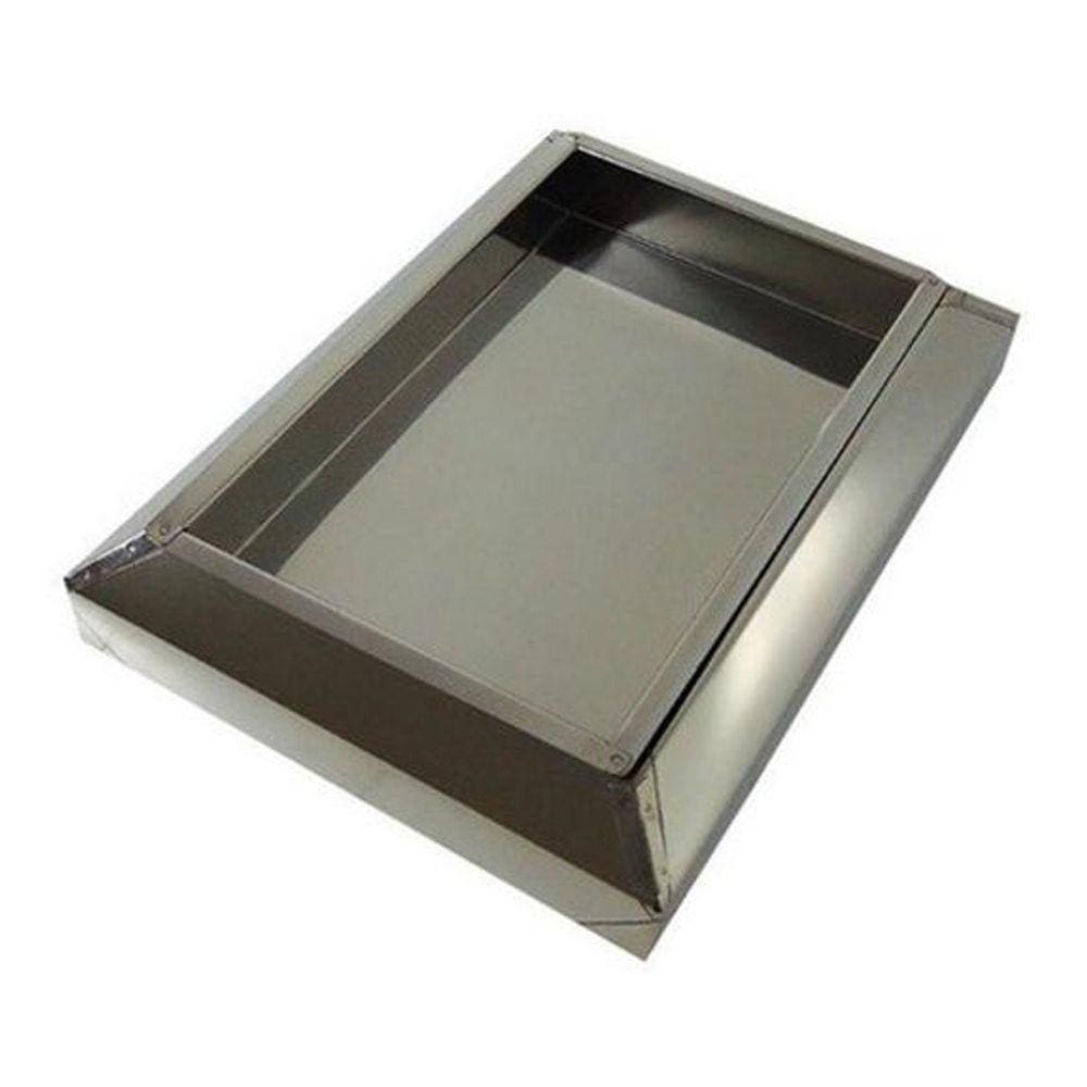 Kit 4 Cinzeiro De Chão Em Aço Inox - Bituqueira - Fumódromo