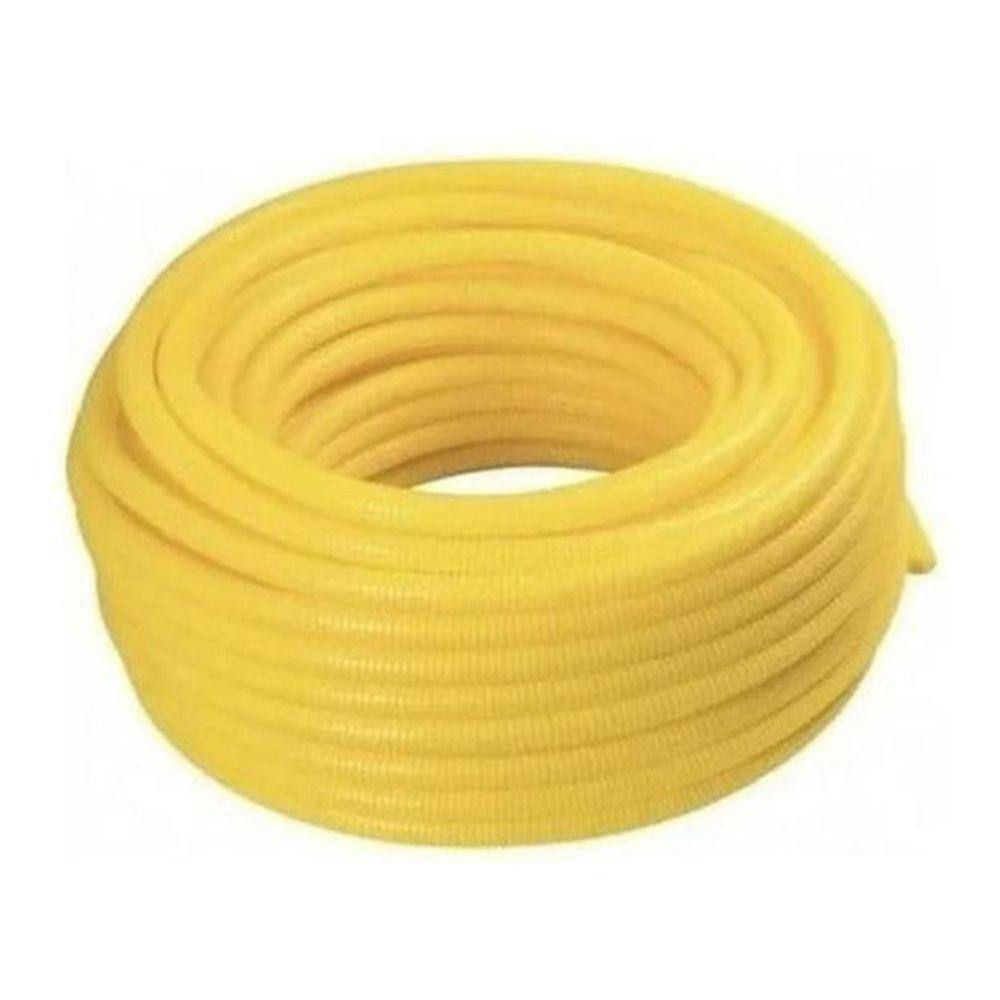 Conduíte Corrugado Amarelo 1 Polegada 50Mts