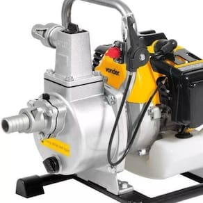 Motobomba À Gasolina 1 Hp 2 Tempos Portátil Vonder 900W