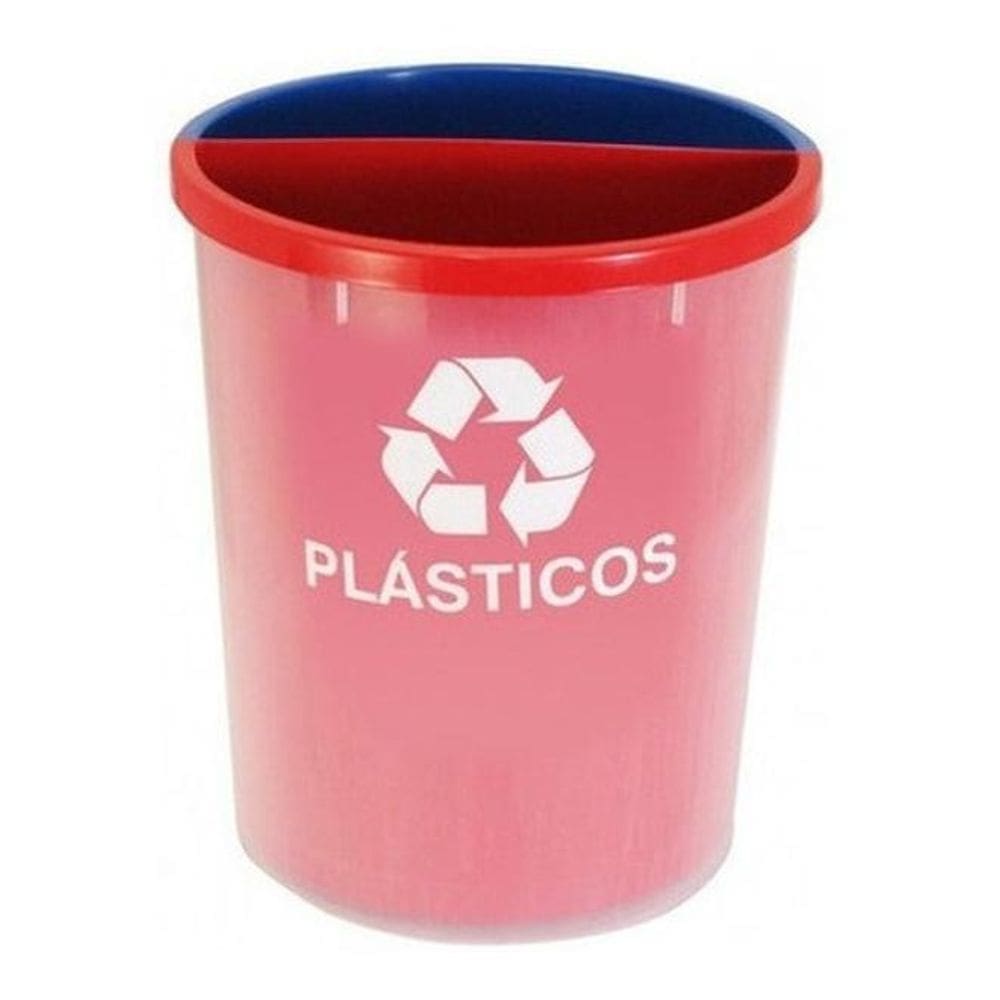Lixeira Mix 25 Litros Coleta Seletiva Com 2 Divisões Mix2