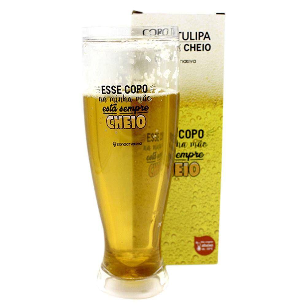 Copo Chopp Minha Mão Sempre Cheia