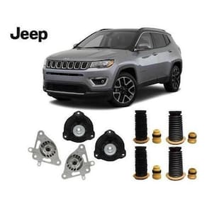 4 Kit Do Amortecedor Dianteiro Traseiro Jeep Compass 2016 2017 2018 2019