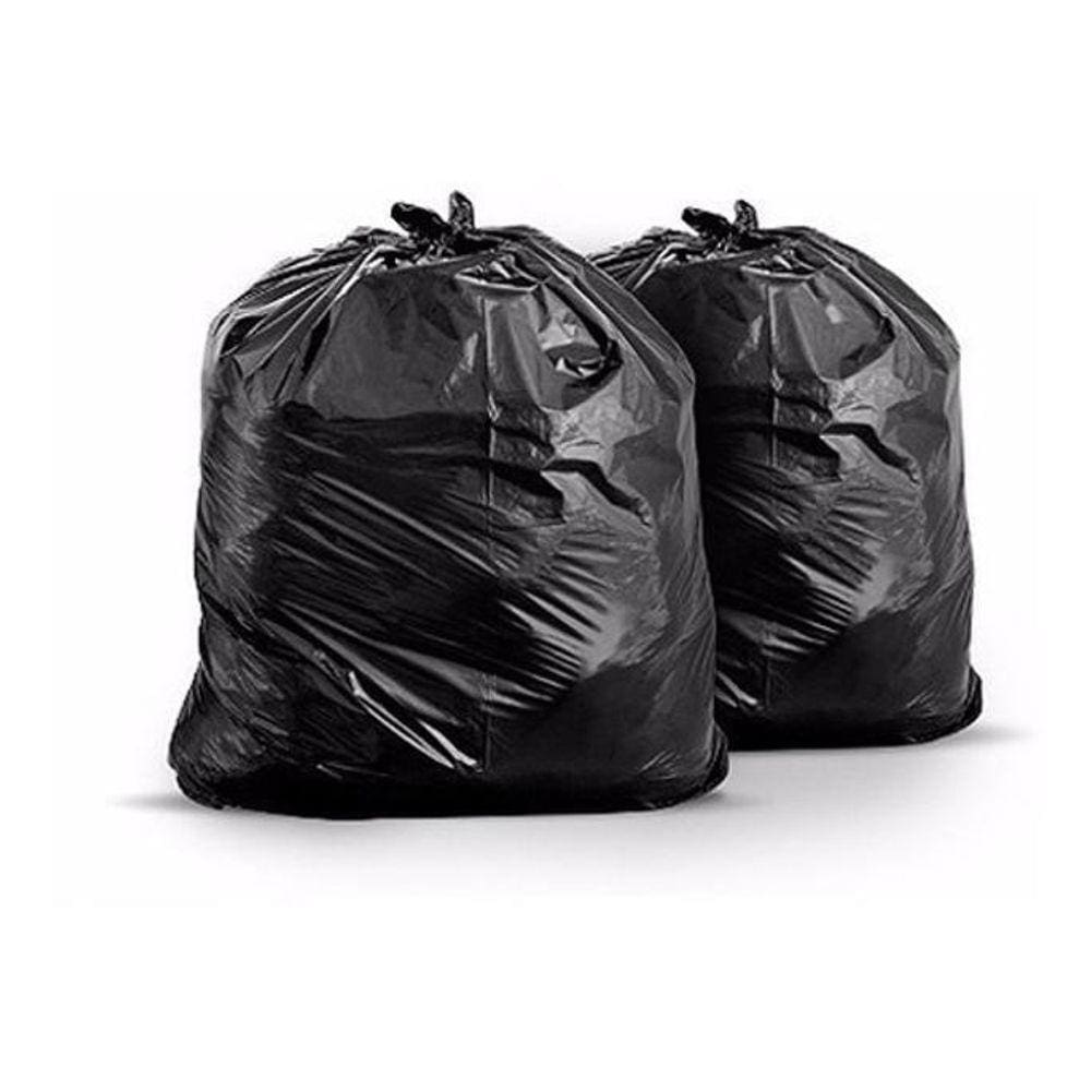 Saco De Lixo Preto 100L 5Kg   100 Unidades